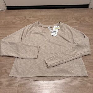 Women’s Under Armour Cropped Sweater - LG